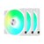 TRYX ROTA SL 120 ARGB 120mm Triple Fan Pack in White
